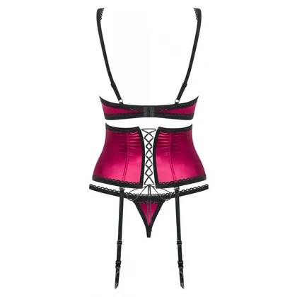 Set Obsessive 861-SEG Fuchsia S-M