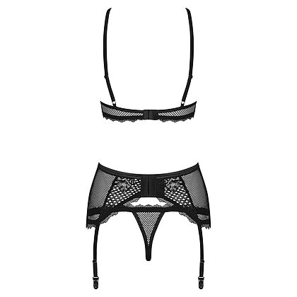 Set Obsessive Basitta Negru S-M