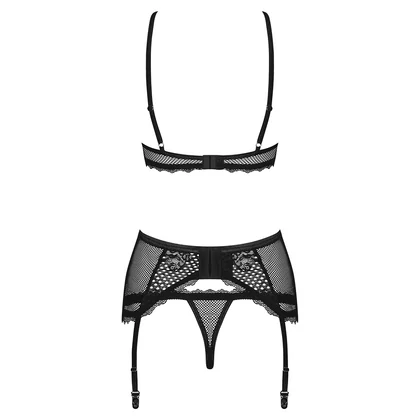 Set Obsessive Basitta Negru S-M