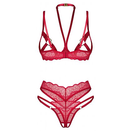 Set Obsessive Cupide Desir Roșu S-M