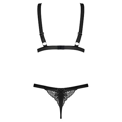 Set Obsessive Eloissa Negru L-XL