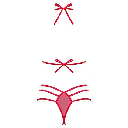 Set Obsessive Giftella Roșu S-M