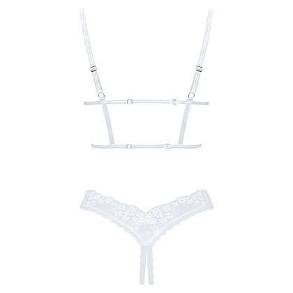 Set Obsessive Heavenlly Cupless Alb XL-2XL