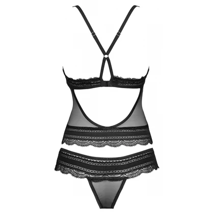 Set Obsessive Ivannes Negru S-M