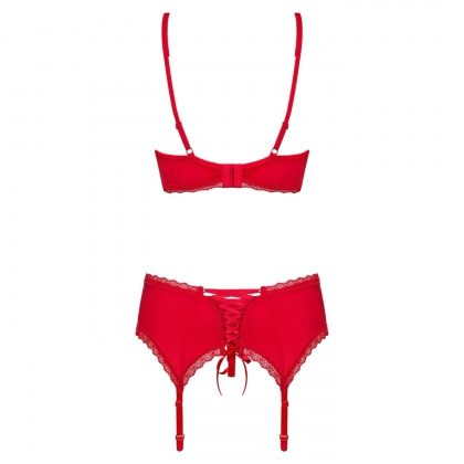 Set Obsessive Jolierose Roșu S-M