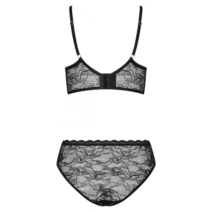 Set Obsessive Laurise Negru S-M