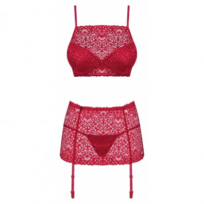 Set Obsessive Lividia Roșu S-M