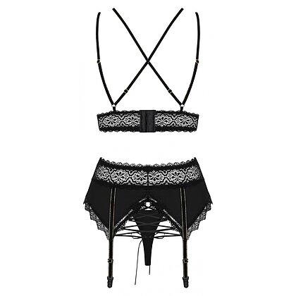 Set Obsessive Lolitte Negru S-M