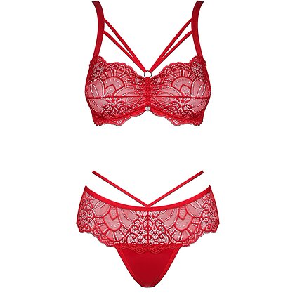 Set Obsessive Loventy Roșu L-XL
