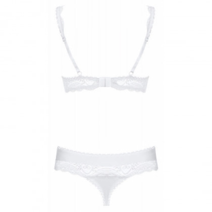 Set Obsessive Miamor Alb S-M
