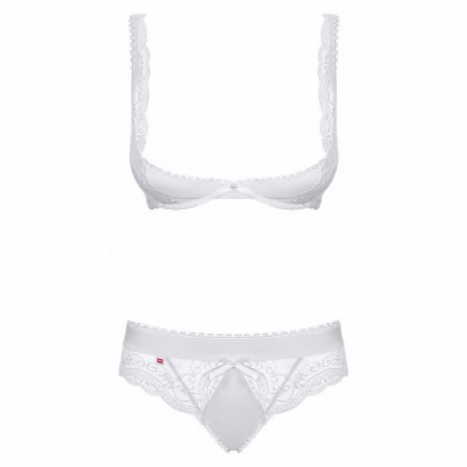 Set Obsessive Miamor Alb S-M