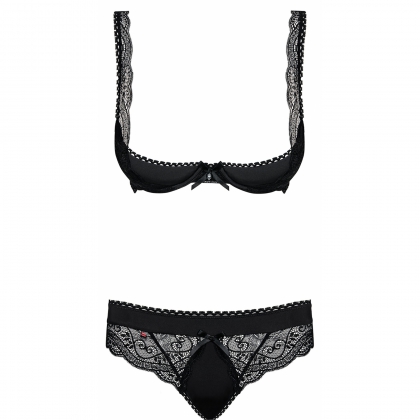 Set Obsessive Miamor Negru S-M