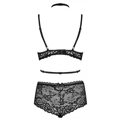 Set Obsessive Raquelia Negru S-M