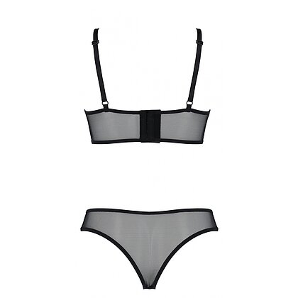 Set Passion Eco Primulă Bikini Negru L-XL