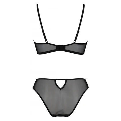 Set Passion Eco Zzinnia Negru L-XL