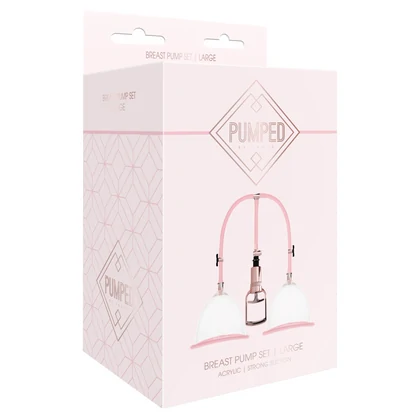 Set Pompă Sâni Large Rose Gold