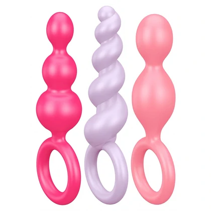 Set Satisfyer Anal Plugs Multicolor