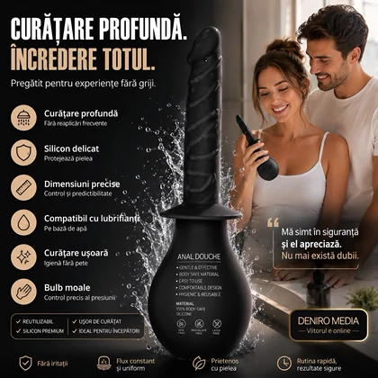 Setul De Curățare Anală De Înaltă Calitate Negru