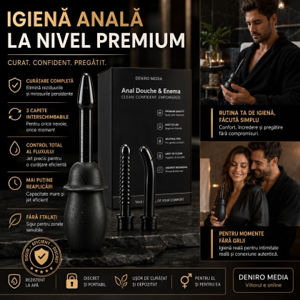 Setul De Igienă Intimă Secretă Unisex Negru