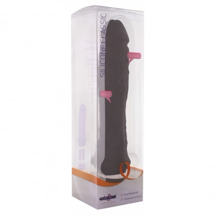 Seven Creations Vibrator Realist 25 cm Negru 7 Funcții