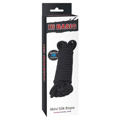 Sfoara Mini Silk Chisa Novelties Negru