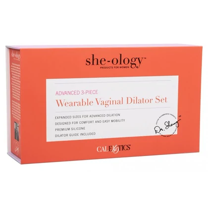 She-Ology Set Dilatatoare Purtabile — 3 Piese, silicon Multicolor