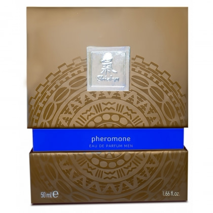 Shiatsu Pheromone Men 50ml Darkblue