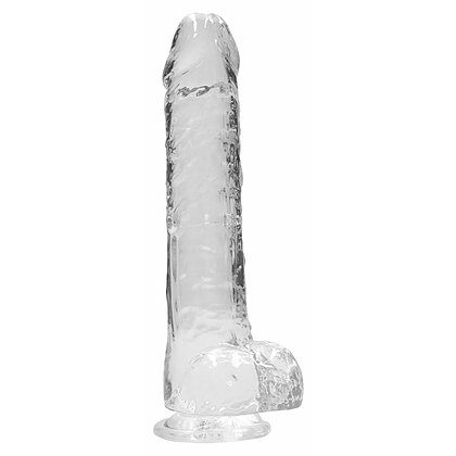 Shots 23 cm Realistic Dildo Transparent