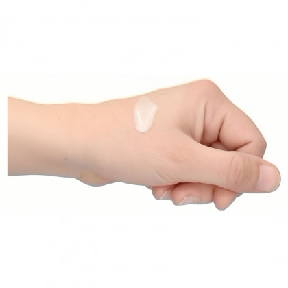 Shots Gel Comestibil Aromă Vanilie 80 ml — Efect Realist Alb