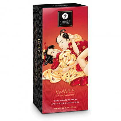 Shunga Waves Of Pleasure — Spray Căpșuni Spumante 20 ml