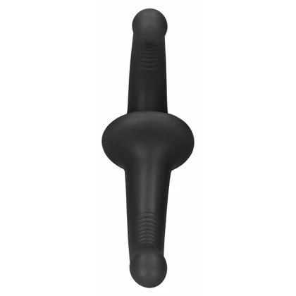Silicone Strapless Strapon Negru