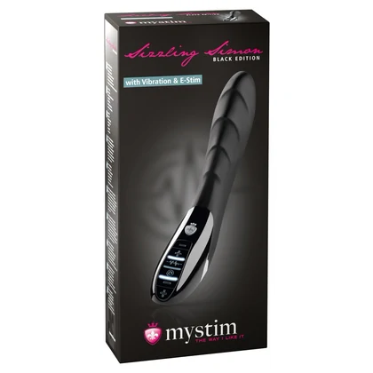 Sizzling Simon Estim Vibrator Negru