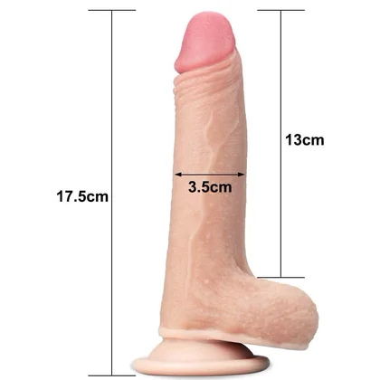 Sliding Skin Cu Ventuză 17cm