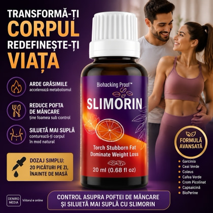 Slimorin Picături De Slăbire cu Plante Naturale 20 ml