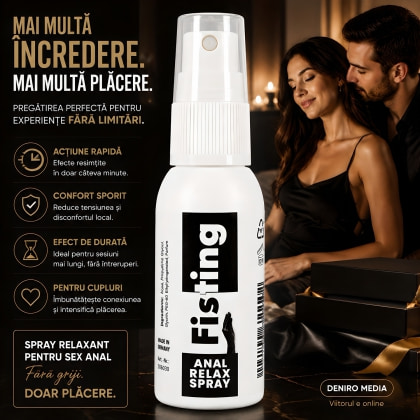 Spray Anal Distracție Cu Pumnul Relax 30 ml