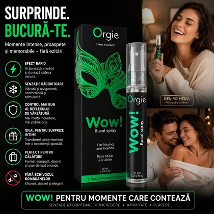 Spray Bucal Pentru Sărut Și Oral Wow!