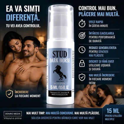 Spray Ejaculare Precoce Stud Dark Horse 15 ml