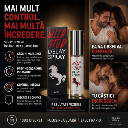 Spray Întârzierea Ejaculării Armăsarul Sălbatic 22ml