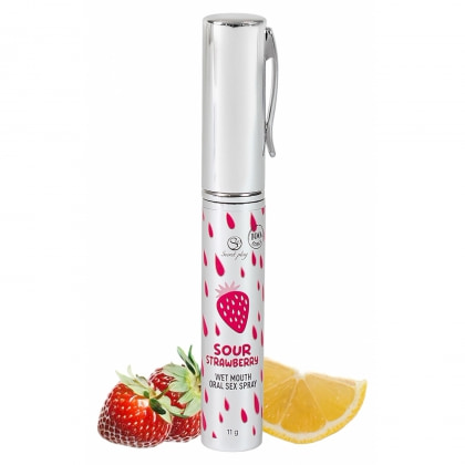 Spray Oral Comestibil Căpșuni 11g Secret Play