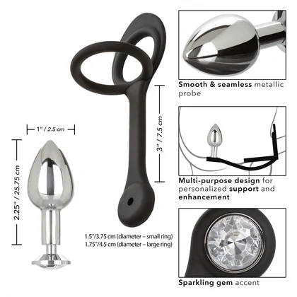 Star Mini Plug Argintiu