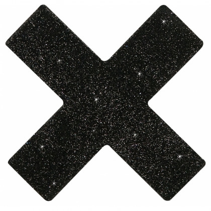 Stickere Pentru Sfârcuri Model X Negru