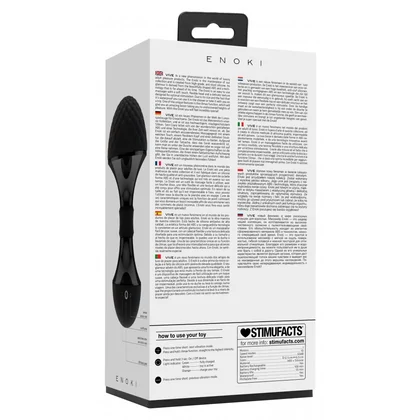 Stimulator Clitoris Enoki Bendable Massager Negru
