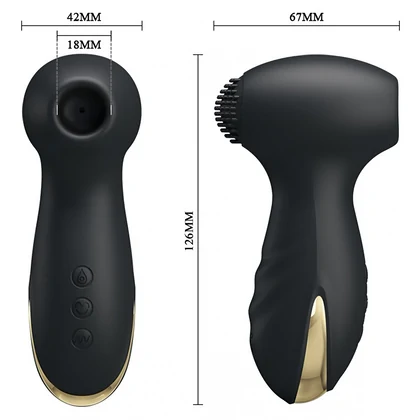Stimulator Clitoris Pretty Love Royal Pleasure Negru