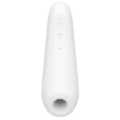 Stimulator Clitoris Satisfyer Curvy 1 Plus Alb