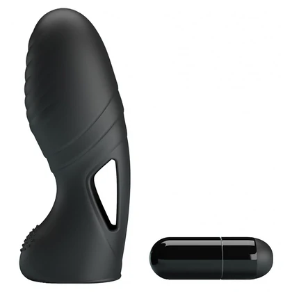 Stimulator Cu Vibrații Clitoris Pretty Love Alan Negru