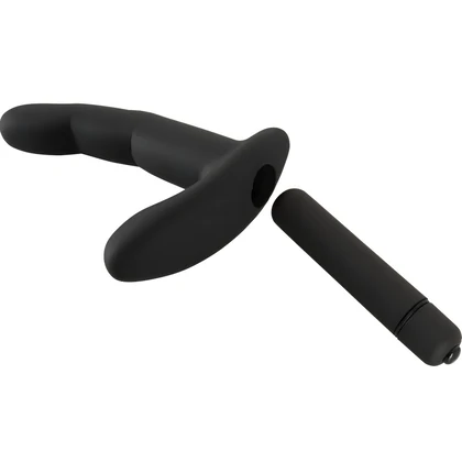 Stimulator Prostată Finger Rebel Naughty Negru