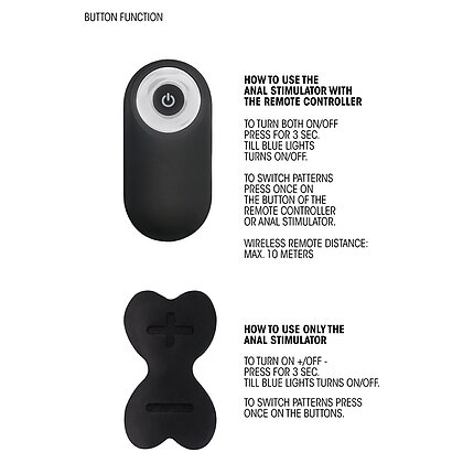 Stimulator Prostată No. 79 Rechargeable Negru