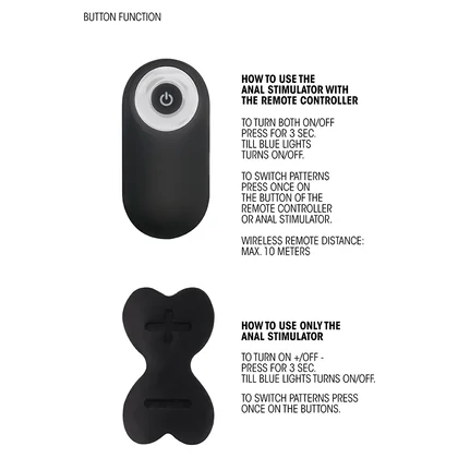 Stimulator Prostată No. 79 Rechargeable Negru