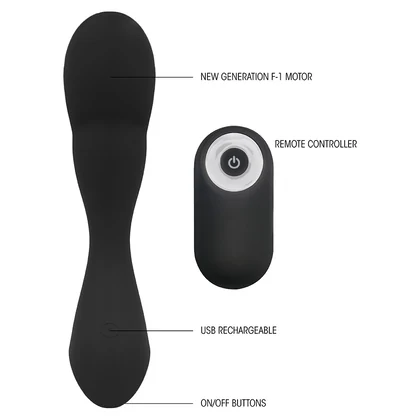 Stimulator Prostată No. 79 Rechargeable Negru