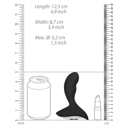 Stimulator Prostată No. 79 Rechargeable Negru